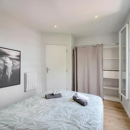 Le Erve-350m Plage-wifi Clim-vca Lägenhet Cannes