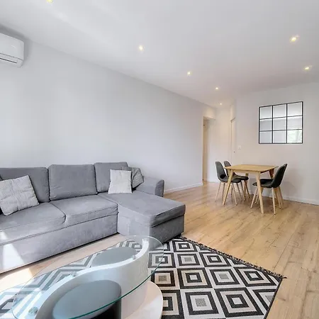 Le Erve-350m Plage-wifi Clim-vca Apartamento Cannes